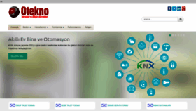 What Otekno.com website looked like in 2019 (4 years ago)