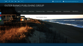 What Outerbankspublishing.com website looked like in 2019 (4 years ago)