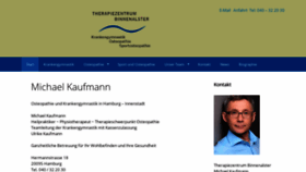 What Osteopathie-hh.de website looked like in 2019 (4 years ago)