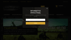 What Operacionalmilitar.com.br website looked like in 2019 (4 years ago)