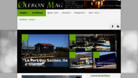 What Oleronmag.com website looked like in 2019 (4 years ago)