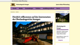 What Olg-stuttgart.de website looked like in 2019 (5 years ago)