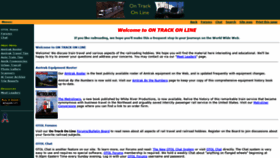 What On-track-on-line.com website looked like in 2019 (4 years ago)