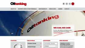 What Oiltanking.com website looked like in 2019 (4 years ago)
