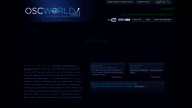 What Oscworld.com website looked like in 2019 (4 years ago)