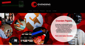 What Ovendenpapers.co.uk website looked like in 2019 (4 years ago)
