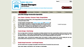 What Ohiogaragebuilders.com website looked like in 2019 (4 years ago)