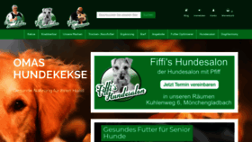 What Omas-hundekekse.de website looked like in 2019 (4 years ago)