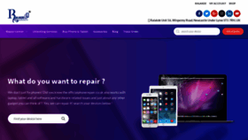 What Officialphonerepair.co.uk website looked like in 2019 (4 years ago)