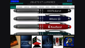 What Objetsetlumieres.fr website looked like in 2019 (4 years ago)