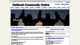 What Oshkoshcommunity.net website looked like in 2019 (4 years ago)