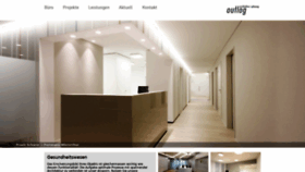 What Outlog-architektur.ch website looked like in 2019 (5 years ago)