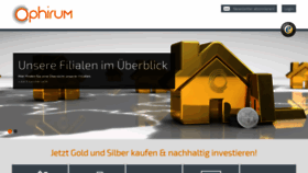 What Ophirum.de website looked like in 2019 (4 years ago)