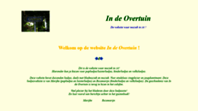 What Overtuin.net website looked like in 2019 (4 years ago)
