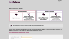 What Online.kentreliance.co.uk website looked like in 2019 (4 years ago)