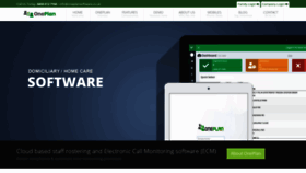 What Oneplansoftware.co.uk website looked like in 2019 (4 years ago)