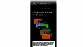 What Openmypremiercard.net website looked like in 2019 (4 years ago)