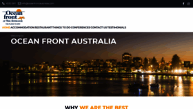What Oceanfrontaustralia.com website looked like in 2019 (4 years ago)