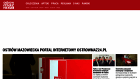 What Ostrowmaz24.pl website looked like in 2019 (4 years ago)