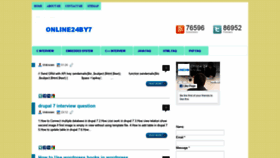 What Online24by7.blogspot.com website looked like in 2019 (4 years ago)