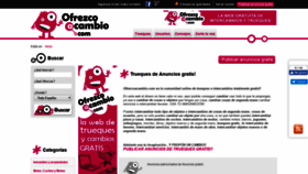 What Ofrezcoacambio.com website looked like in 2019 (4 years ago)