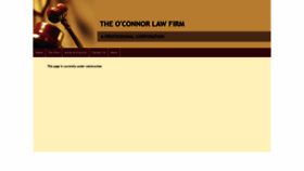 What Oconnorfirm.com website looked like in 2019 (4 years ago)