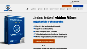 What Omnistore.cz website looked like in 2019 (4 years ago)