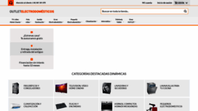 What Outletelectrodomesticos.com website looked like in 2019 (4 years ago)