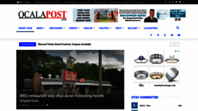 What Ocalapost.com website looked like in 2019 (4 years ago)