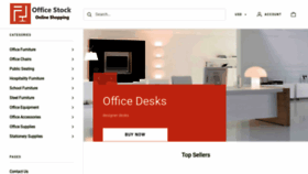 What Officestock.co.za website looked like in 2019 (4 years ago)