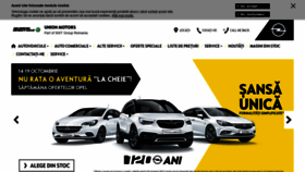 What Opel-unionmotors.ro website looked like in 2019 (4 years ago)