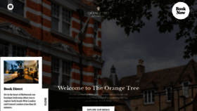 What Orangetreerichmond.co.uk website looked like in 2019 (4 years ago)