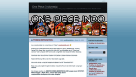 What Onepieceindo.wordpress.com website looked like in 2019 (4 years ago)