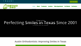What Ortho360.com website looked like in 2019 (4 years ago)