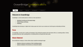 What Oceanbridge.com website looked like in 2019 (4 years ago)