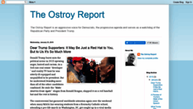 What Ostroyreport.com website looked like in 2019 (4 years ago)