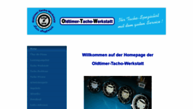 What Oldtimer-tacho-werkstatt.de website looked like in 2019 (4 years ago)