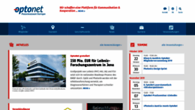 What Optonet-jena.de website looked like in 2019 (4 years ago)