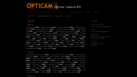 What Opticam.hu website looked like in 2019 (4 years ago)