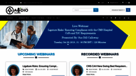 What Onlineaudiotraining.com website looked like in 2019 (4 years ago)