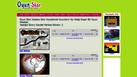 What Oyun-skor.com website looked like in 2019 (4 years ago)