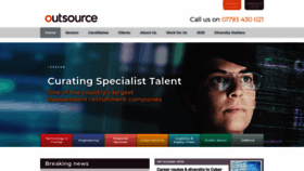 What Outsource-uk.co.uk website looked like in 2019 (4 years ago)