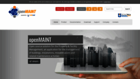 What Openmaint.org website looked like in 2019 (5 years ago)
