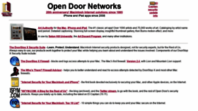 What Opendoor.biz website looked like in 2019 (4 years ago)