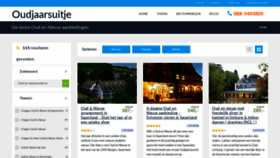 What Oudjaarsuitje.nl website looked like in 2019 (4 years ago)