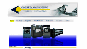 What Ouest-blanchisserie.com website looked like in 2019 (4 years ago)