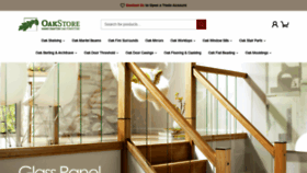 What Oakstoredirect.com website looked like in 2019 (5 years ago)
