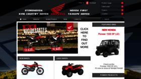 What Otorohonda.co.nz website looked like in 2019 (6 years ago)