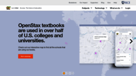 What Openstaxcollege.org website looked like in 2019 (4 years ago)