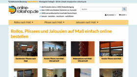 What Online-rolloshop.de website looked like in 2019 (4 years ago)